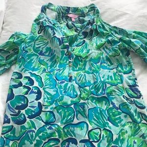 Lily Pulitzer blouse...worn once!!